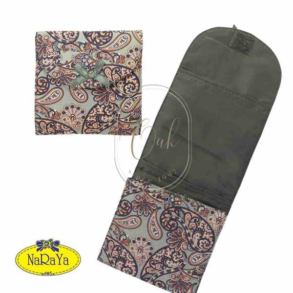 ナラヤ バッグ NaRaYa タイ ナプキンポーチ  生理用 サニタリー ３枚収納ポーチ Ｌ・ペルシ...