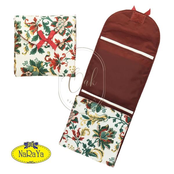 ナラヤ バッグ NaRaYa タイ ナプキンポーチ  生理用 サニタリー ３枚収納ポーチ Ｌ・バティ...