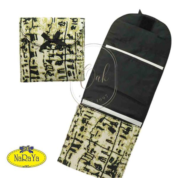 ナラヤ バッグ NaRaYa タイ ナプキンポーチ  生理用 サニタリー ３枚収納ポーチ Ｌ・クラッ...