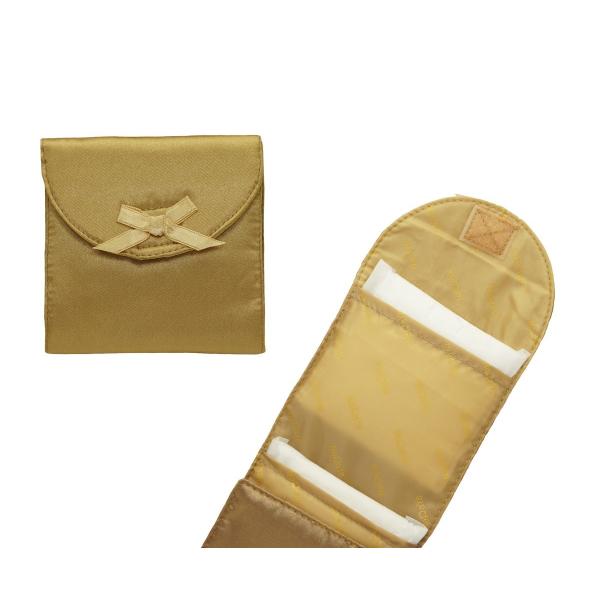 ナラヤ バッグ NaRaYa タイ ナプキンポーチ 生理用 サニタリー ３枚収納ポーチ M・サテン（...