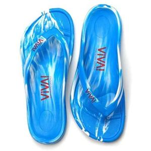 SANDALS FLIP FLOP ビーチサンダル White/Blue/40 (25.5〜26.0c