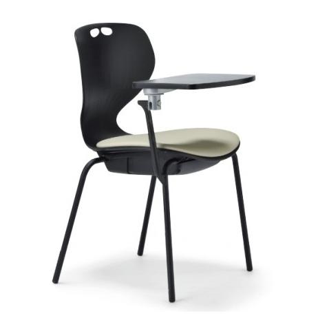 テーブル付き椅子 メモ台付きチェア MC-404TB（固定脚タイプ）