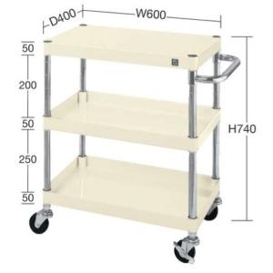 サカエツールワゴン（75φゴム車） W600×D400×H740 CSP-6073L｜oaks-net