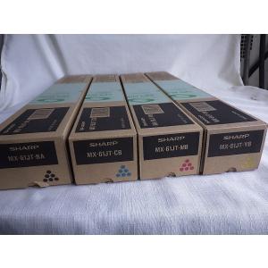 シャープ　純正トナーMX-61JT　4本セット 大容量MX-61JT-BA/MX-61JT-CB/M...