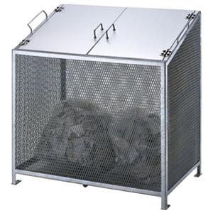 ダストボックス BOX-S 中仕切り無しタイプ 330L CS-20 サンカ L型脚 