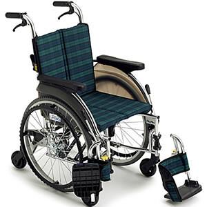 ミキ 車いす MBY-41RB ノンバックブレーキ とまっティ シリーズ 自走型