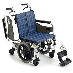 ミキ 車椅子 軽量 コンパクト MiKi SKT-6 介助式 6輪《非課税 