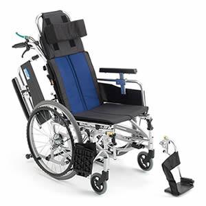 BALシリーズ BAL-11 ティルト＆リクライニング 自走介助兼用車椅子 
