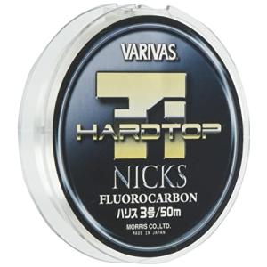 VARIVAS ハリス ハードトップ Tiニックス フロロカーボン 50m 3号 ナチュラル