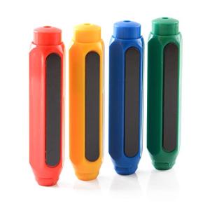 チョークホルダー マグネットチョークホルダー チョークケース チョークキーパー チョーククリップ  4本入赤色 黄色 青色 緑色