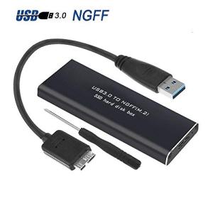 M.2 to USBエンクロージャ ポータブルM.2 SSDリーダー