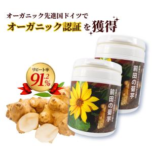 イヌリン 菊芋 サプリ 前田の菊芋 1000粒 食物繊維 サプリメント 糖対策