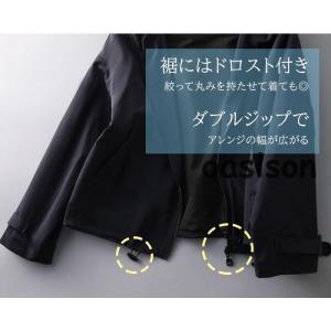 アウター レディース 春 撥水 雨 梅雨 アウ...の詳細画像3