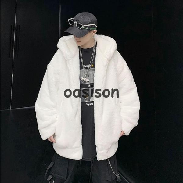 ジャケット コート ビッグシルエット パーカー フード ジャンパー アウター シェア服 メンズ レデ...