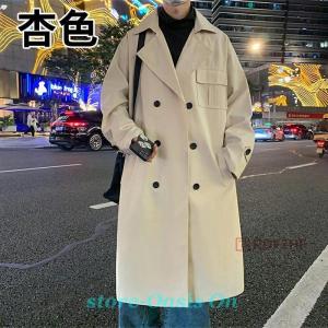 トレンチコート ロングコート メンズ レディー...の詳細画像2
