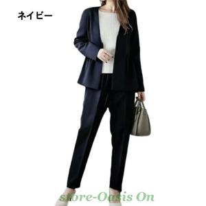 スーツ セットアップ レディース 上下セット ...の詳細画像2