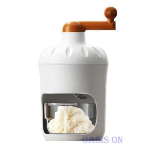 手動 かき氷器 製氷カップ2個付き かき氷メー...の詳細画像1
