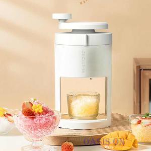 かき氷器 手動 滑り止めハンドル 製氷カップ付...の詳細画像1