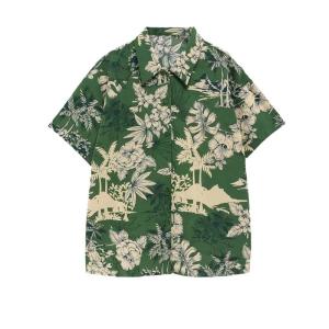 レディース アロハシャツ アロハ 半袖シャツ ...の詳細画像1
