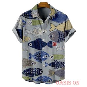 シャツ 半袖シャツ メンズ アロハシャツ 30...の詳細画像2