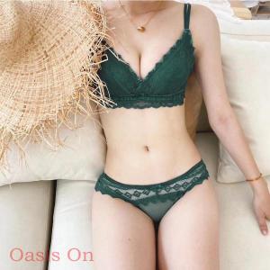ブラジャー ショーツセット ノンワイヤー ショ...の詳細画像4