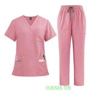 看護師 スクラブ スクラブ ナース服 スクラブ...の詳細画像3