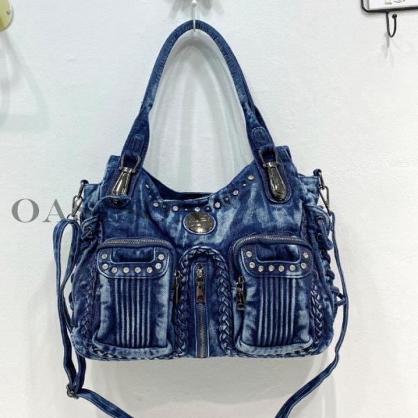 提げバッグ トートバッグ レディースバッグ ショルダーバッグ ハンドバッグ デニムバッグ メンズ 斜...