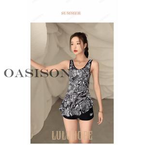 タンキニ水着 レディース 体型カバー ショート...の詳細画像2