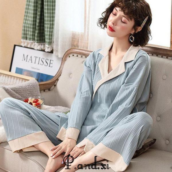 マタニティ パジャマ   ホームウェア 授乳服 妊婦服 上下セット 妊婦 カジュアル  シンプル  ...