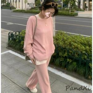 パンツセットアップ レデイーズ 40代 長袖 ...の詳細画像2