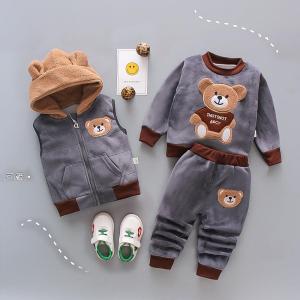 ベビー服 パーカー ロングパンツ 3点セット ...の詳細画像2