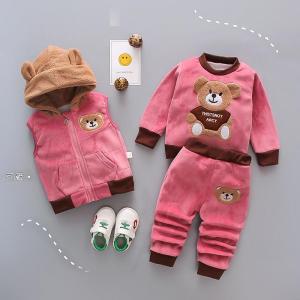 ベビー服 パーカー ロングパンツ 3点セット ...の詳細画像3