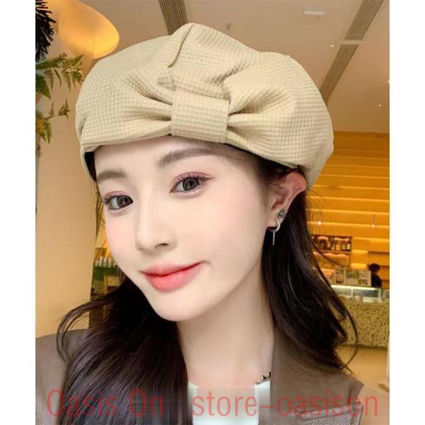 ベレー帽 レディース帽子トレンド 韓国風 通勤 通学 旅行 女性 可愛い かわいい おしゃれ 柔らか...