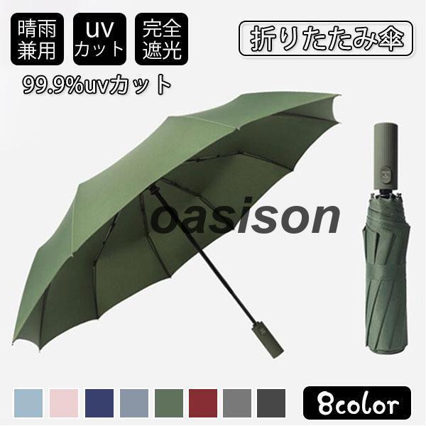 改良型 日傘 雨傘 UVカット 超コンパクト 折り畳み傘 反射 晴雨兼用 女性用 折りたたみ傘 完全...