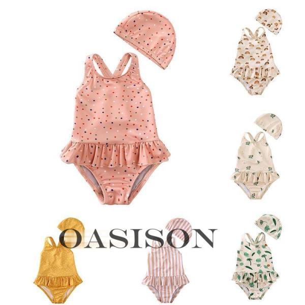 ベビー水着 女の子 キッズ 水着 夏 海 プール ビーチ 子供 ジュニア 赤ちゃん 連体水着 80 ...