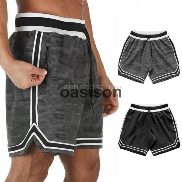 ハーフパンツ メンズ スポーツ トレーニング ショートパンツ フィットネス 短パン ランニング ジム...