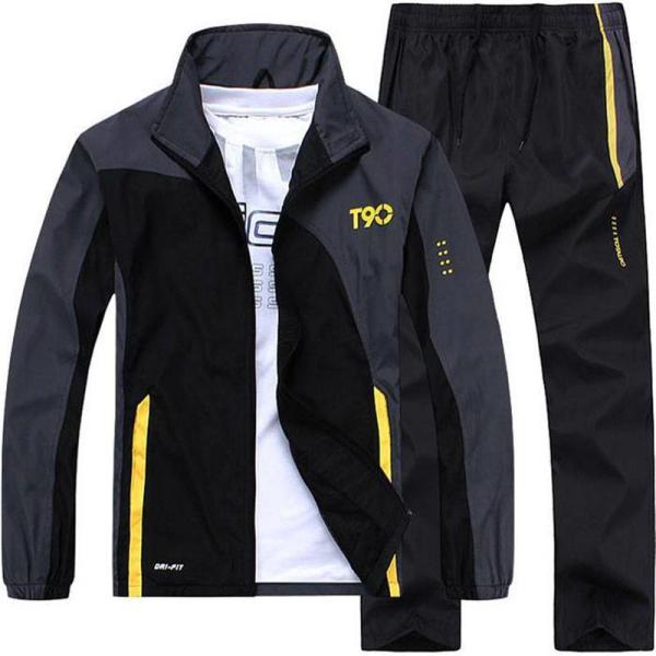 ウインドブレーカー 上下メンズ ラインドジャケット ロングパンツ 裏メッシュ 上下セット 春秋トレー...