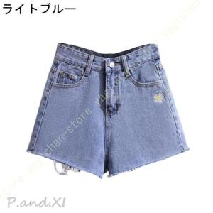 レディース ショートパンツ 夏 ワイドパンツ ...の詳細画像2