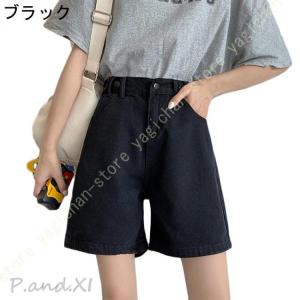 レディース ショートパンツ 夏 ワイドパンツ ...の詳細画像1