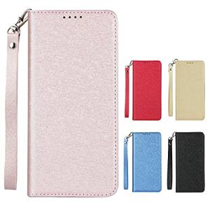 Elick シンプルスマホ6 ケース 手帳型 高級牛革 SoftBank シンプルスマホ6 A201SH ケース 手帳型 本革 マグネット式 スタンド