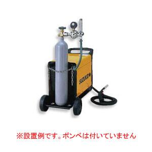 取引中 溶接用ボンベ 2本セット 付属品付き
