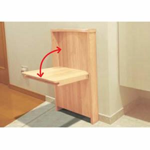 壁付折りたたみ椅子 クリア : オアシス ハッピーライフ店 - 通販