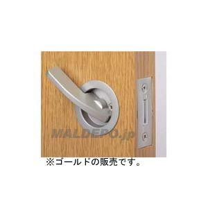 引戸レバー鎌錠 鍵付間仕切錠 ゴールド 38mmの高価買取価格