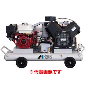 アネスト岩田 5馬力 エンジン エアーコンプレッサー PLUE37C-10