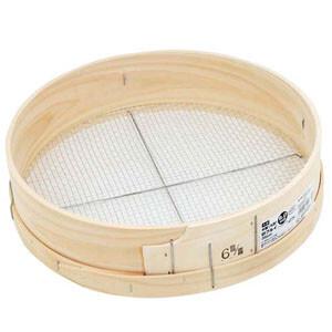 木製ふるい 丸型 35cm 6.0mm 藤原産業...の商品画像