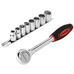 ソケットレンチセット 9pcs 3/8 ESR-309H 藤原産業 差込角9.5mm