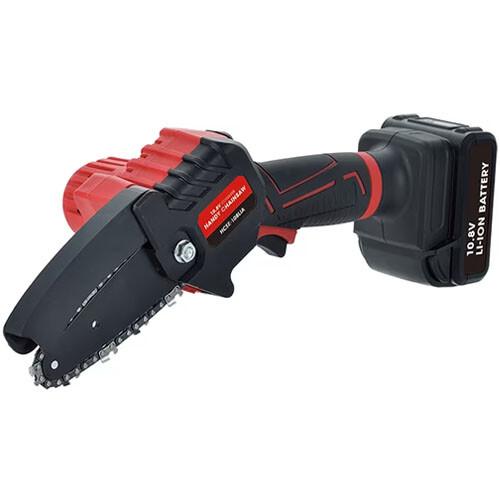 電式 ハンディ チェーンソー 10.8V HCSE-108LiA 株式会社高儀 バッテリー付き【数量...