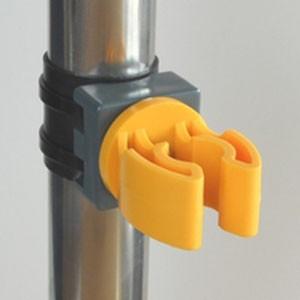 杖ホルダー 杖やすめ パイプ用 オレンジ tue-P01