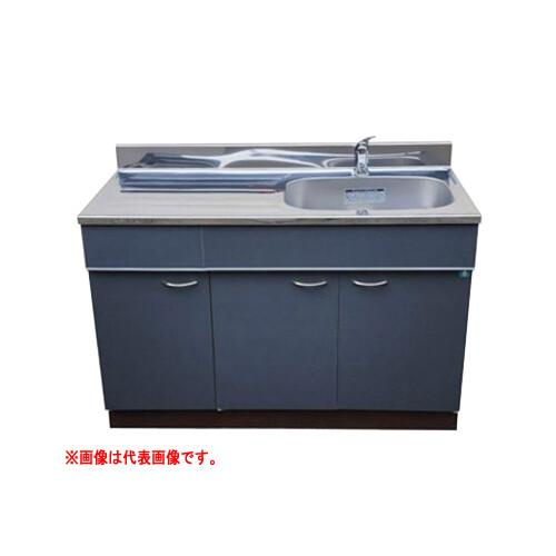 カラー公団流し台 トップ水洗仕様 右水槽 SK-1200F BRC D アエル フェイクメタル【受注...