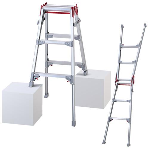 伸縮脚立 はしご兼用ロングタイプ 3尺 RYZ-09d ハセガワ（長谷川工業）